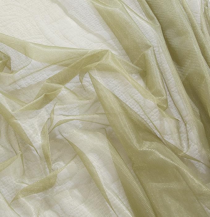 Akiky Canopy for Girls Room Bed Curtains Sheer Curtain for Twin Full Queen Size Bed Drapes,8 Panels Canopies with Light,Room Décor(Twin,Sage Green)
