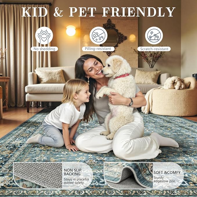 8x10 Area Rugs for Living Room - Image 5