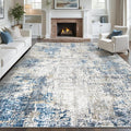 pmtsns Area Rugs 9x12 for Living Room: Washable Rug Modern Abstract Neutral by pmtsns