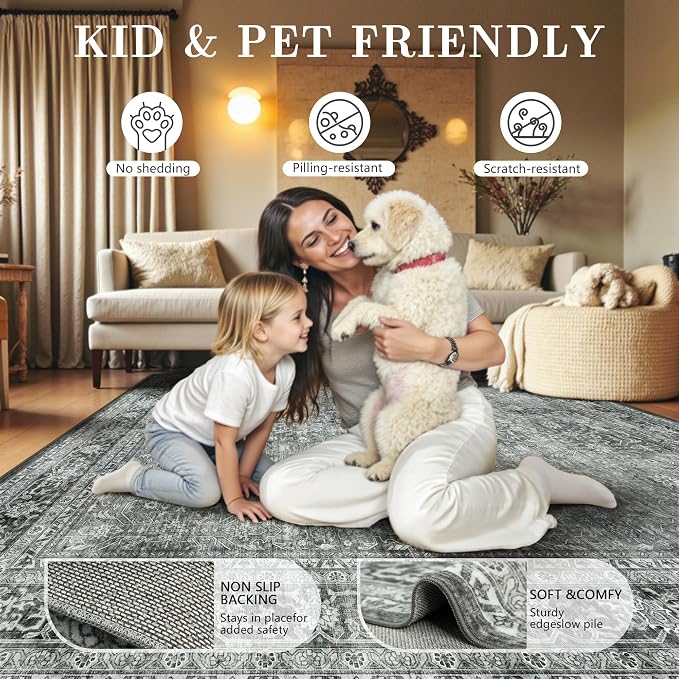 8x10 Area Rugs for Living Room - Image 5