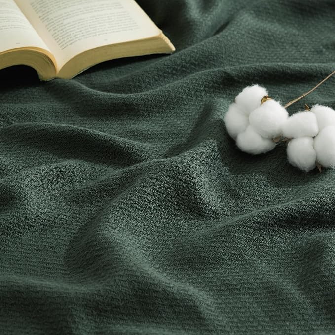 Bedsure GentleSoft 100% Cotton Blanket Full Size by Unknown