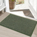 BEQHAUSE Dirt Trapper Door Mat 20" x 32", Non-Slip Washable Doormats, Low by BEQHAUSE