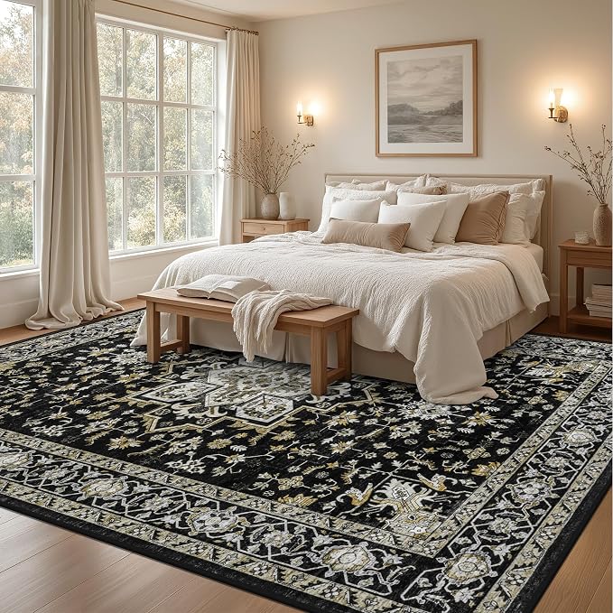 10x12 Area Rugs Living Room: Washable Rug - Image 3