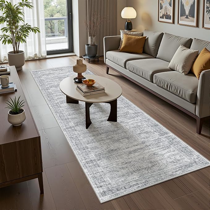2x10 Runner Rug Non Slip, Washable Hallway Runner Rug, Laundry Room, Soft - Image 4