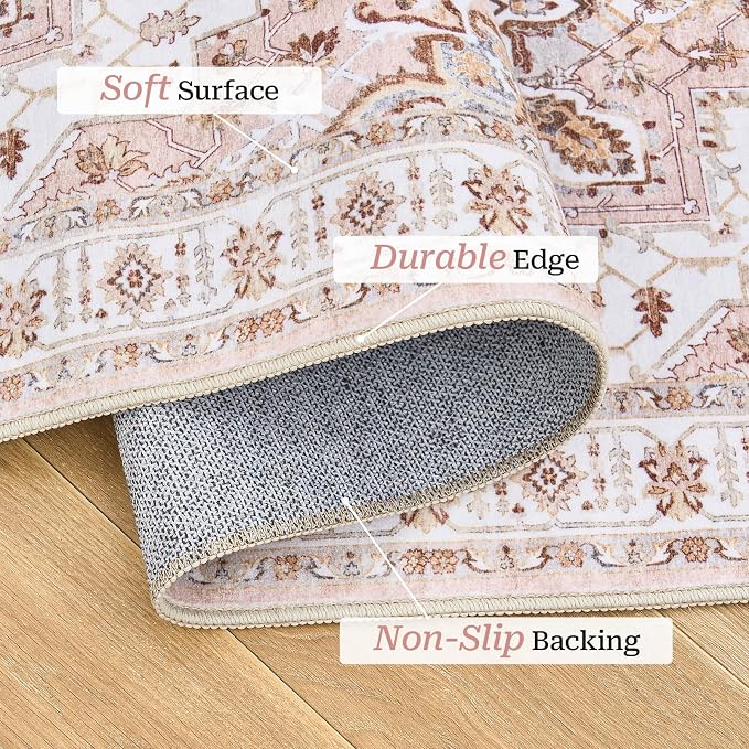 Madane Kitchen Runner 2'6''x8' Soft Rug Runners - Image 3
