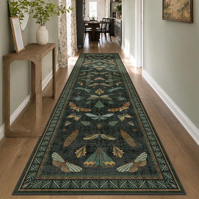3x12 Long Hallway Runner Rug Non Slip by HazoHaus
