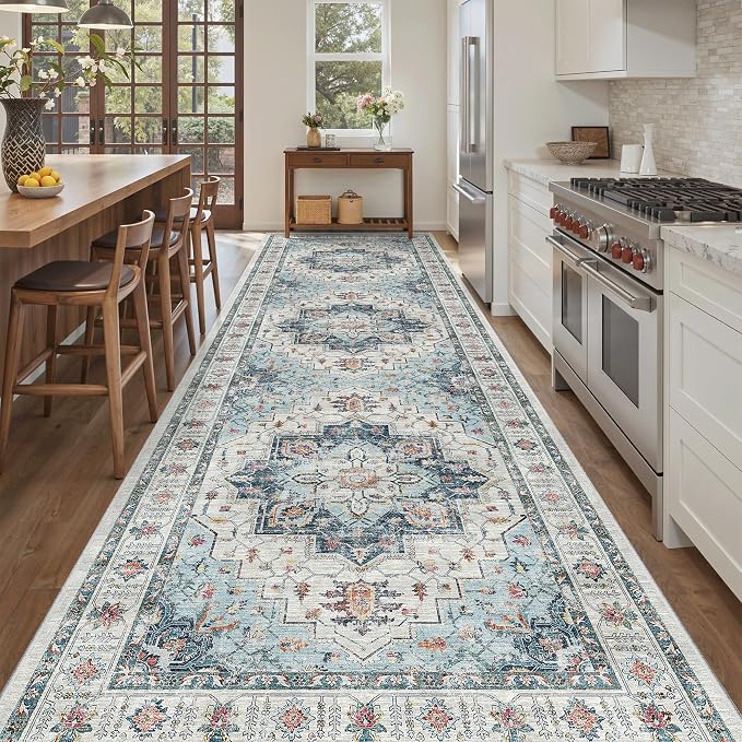 Madane 4x12 Wide Hallway Runner Rug Washable - Image 4