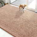 OLANLY Dog Door Mat for Muddy Paws 48x30, Super Absorbent Chenille Mud Mat | by OLANLY