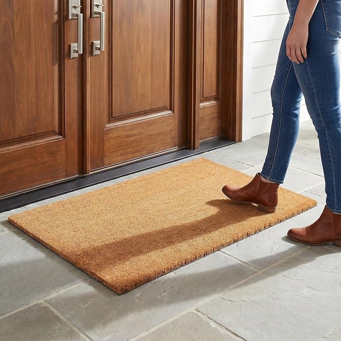 Ecomills Coco Coir Doormat, 36 x 48 in, Vinyl Backing - Image 2