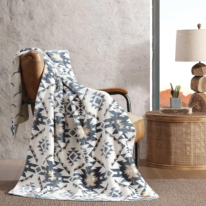 Wrangler - Blanket, Soft & Reversible Flannel Bedding - Image 2