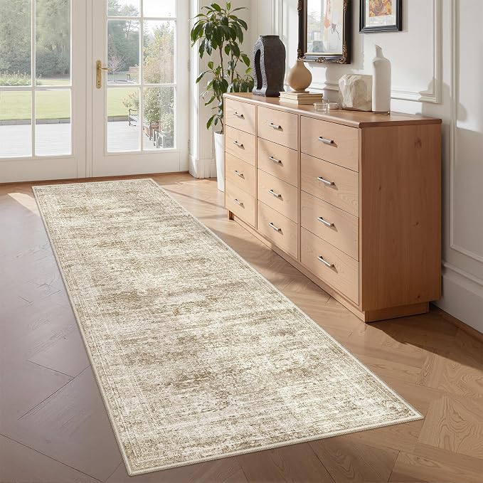 2x5 Rug Runners for Hallways Non Slip, Kitchen Rugs, Nursery Room, Soft Runner - Image 3