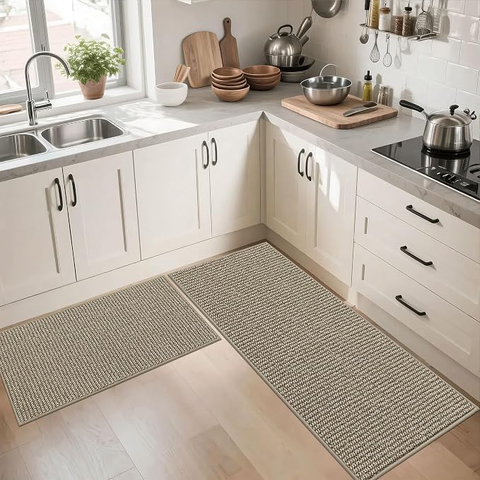 BEQHAUSE Kitchen Runner Rugs 31"x96", Kitchen Mats - Image 8
