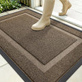 OLANLY Front Door Mat Outside 35x23, All-Season Heavy-Duty Rubber Doormat | by OLANLY