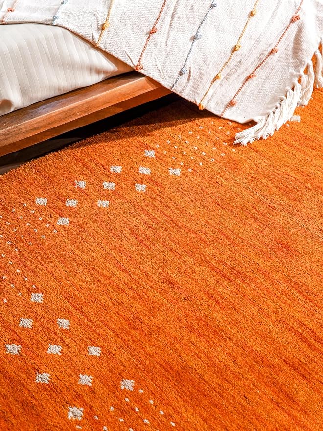Rugsotic Carpets Hand Knotted Loom Wool ECO-Friendly Area Rugs - Image 7