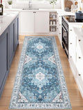 SERISSA 2x6 Washable Non Slip Boho Runner Rug by SERISSAHomeDecorCollection