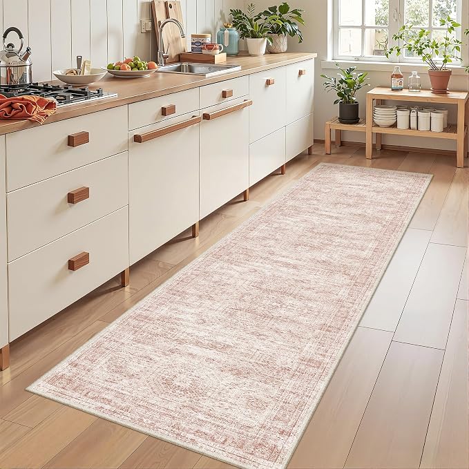 2x8 Runner Rug Non Slip, Washable Hallway Runner Rug, Nursery Room, Soft Runner - Image 4