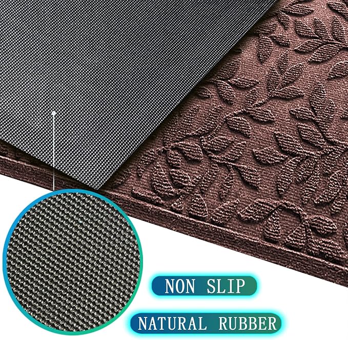 Bulijojo Sturdy Front Entrance Doormats, Durable Heavy Duty Welcome Mat - Image 3