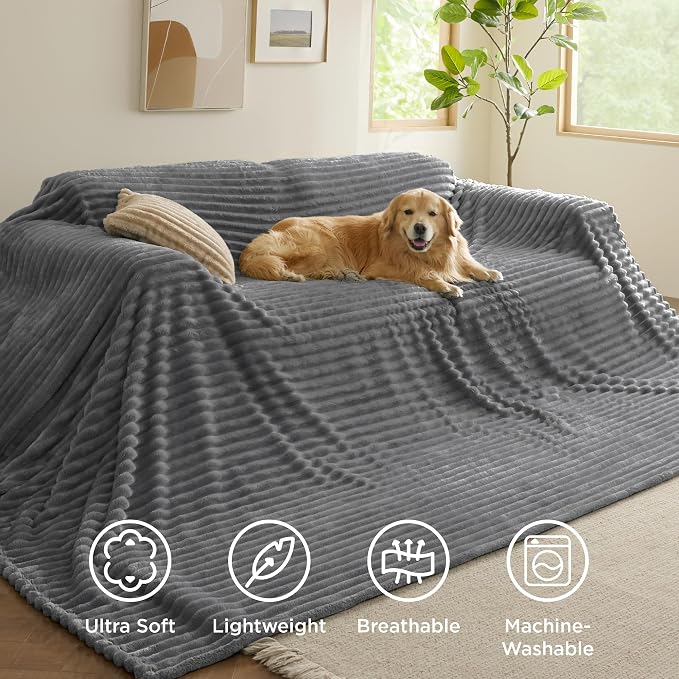 Bedsure Soft Large Fleece Blanket - Image 6