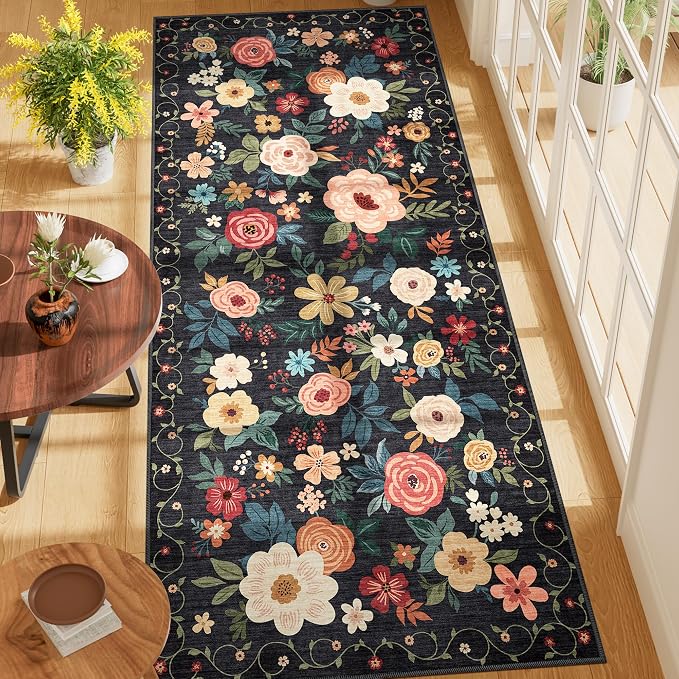 DUKINO 3x7 Kitchen Runner Rug, Washable Rug - Image 3