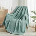 Exclusivo Mezcla Large Waffle Fleece Throw Blanket by ExclusivoMezcla