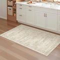 Soalmost 2x4 Washable Rugs for Kitchen, Small Area Rug Beige | Non-Slip Vintage by Soalmost