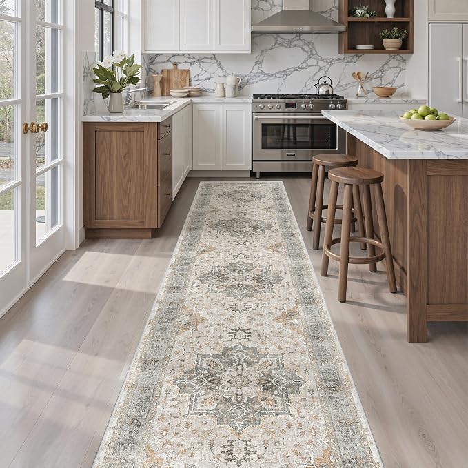 Madane Washable Runner Rugs 2x10 - Image 2