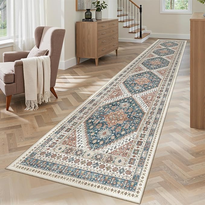Madane Washable Runner Rugs 2x12 Long - Image 4