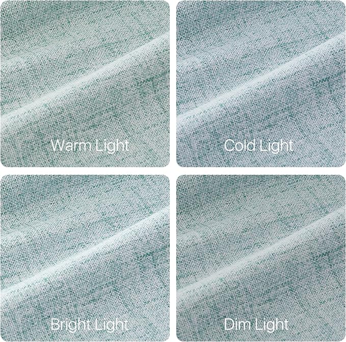 NICETOWN Seafoam Green Blackout Curtains - Image 9