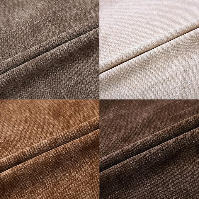 Set of 4 Soft Textured Decorative Throw Pillow Covers 22x22 Inch Cozy Farmhouse - Image 7