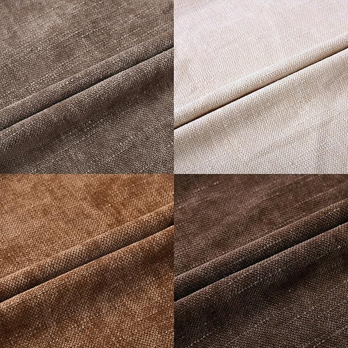 Set of 4 Soft Textured Decorative Throw Pillow Covers 16x16 Inch Cozy Farmhouse - Image 7
