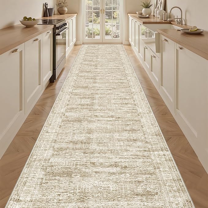 3x20 Runner Rug Non Slip, Washable Hallway Runner Rug, Living Room, Dining Room - Image 5