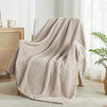 Exclusivo Mezcla Large Waffle Fleece Throw Blanket by ExclusivoMezcla