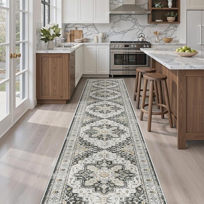 Madane Washable Runner Rugs 2x12 Long - Image 7