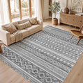 cotiled Boho 7x9 Area Rug for Living Room: Large Moroccan Washable Rug | Stain by COTILED