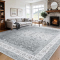 AMADA HOMEFURNISHING 8x10 Area Rugs, Washable Living Room Rug by AMADAHOMEFURNISHING