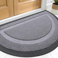 OLANLY Half Circle Front Door Mat Outside 71x23 All-Season Rubber Doormat | by OLANLY