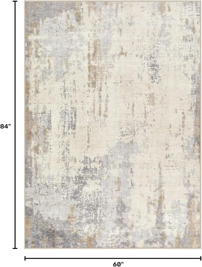 UERMEI 5x7 Area Rug Living Room Rugs - Image 2