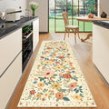 DUKINO 2x10 Runner Rug, Washable Kitchen Runner Rug Non Slip, Low Pile by DUKINO