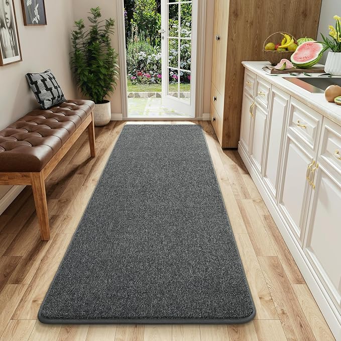 2x6 Runner Rug for Hallway, Long Runner Rugs Non Slip, Non Slip Backing Runners by AROGANAREARUG