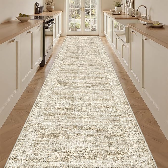 3x18 Runner Rug Non Slip, Washable Hallway Runner Rug, Living Room, Dining Room - Image 5