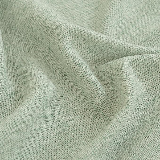 YoungsTex Sage Green Curtains 63 Inch Length 2 Panels - Image 8