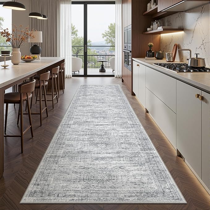 2x10 Runner Rug Non Slip, Washable Hallway Runner Rug, Laundry Room, Soft - Image 5