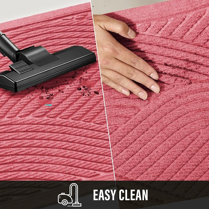 Sturdy Front Door Mat, Absorbent Muddy Dirt Resist Welcome Door Mats Outdoor - Image 7