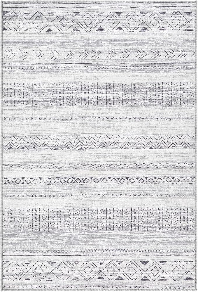 cotiled Washable 2x3 Entryway Rugs: Boho Moroccan Soft Small Rug | Solve Modern - Image 7