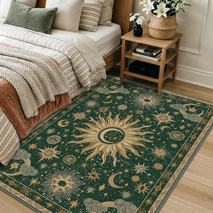 Vacuum-Friendly, 3x5 Washable Area Rug - Image 3
