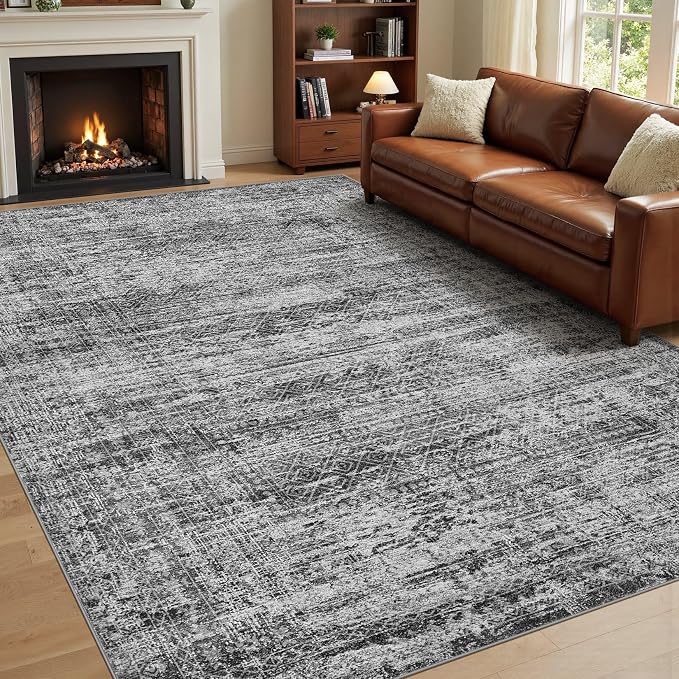 UERMEI 9x12 Area Rug Living Room Rugs - Image 4