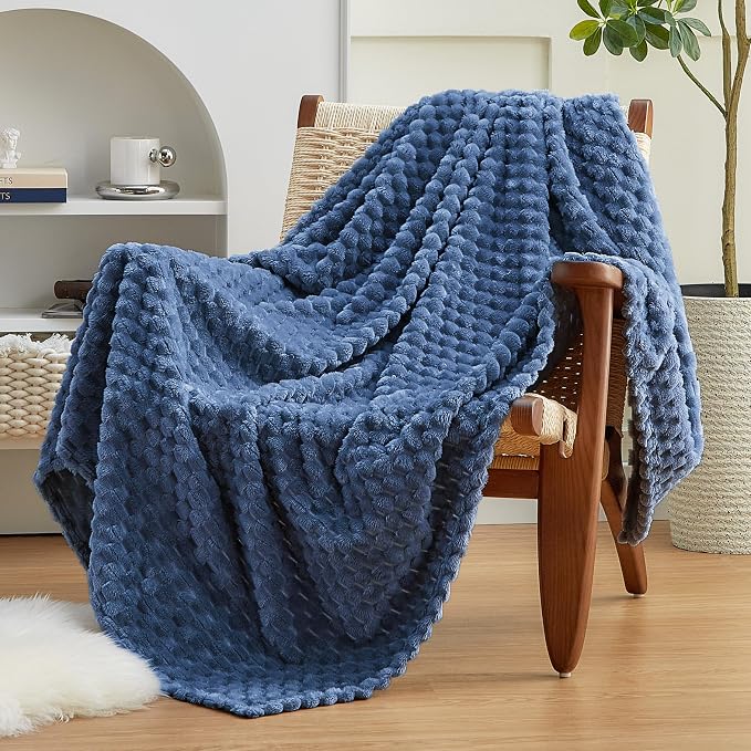 EXQ Home Soft Fleece Blanket Full Size – Cozy Lightweight 3D Imitation Turtle by EXQHomeTexitleCoLtd