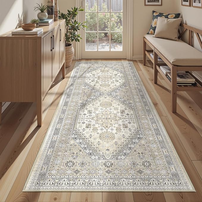 3x8 Runner Rug Non Slip Washable Rugs - Image 3