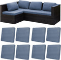 8Pcs Patio Cushion Covers, Outdoor Stretch Cushion Covers, Washable | Stretch by Unknown
