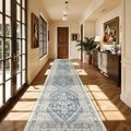 Washable Runner Rug 2.5x14, Long Kitchen Rugs Non-Slip, Soft Hallway Runner by Restydon